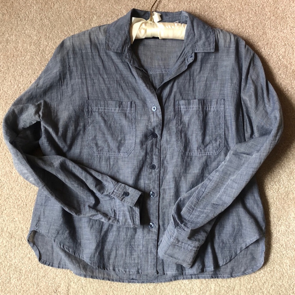 BDG Chambray Button Down Shirt